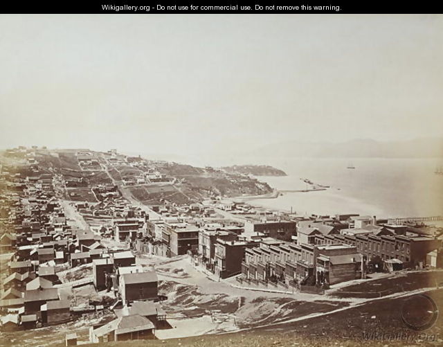 The Golden Gate from Telegraph Hill, San Francisco, 1868 - Carleton Emmons Watkins