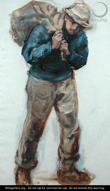 Newlyn Fisherman, 1882 - Ernest Albert Waterlow
