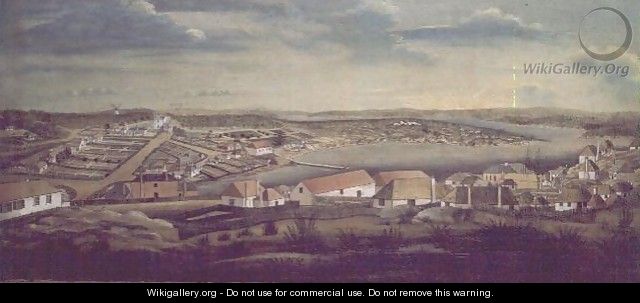 Sydney, capital of New South Wales, c.1800 - (attr.to) Watling, Thomas