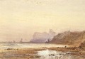 Coast at Whitby with the Abbey Beyond - George Weatherill