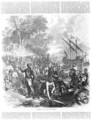 Landing of De Soto in Florida, from Ballous Pictorial Drawing-Room Companion, 1855 - Asa Coolidge Warren