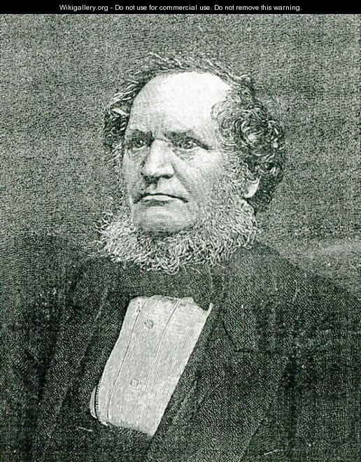Edward Henry Smith Stanley, Lord Stanley, engraved after a photograph by Samuel A. Walker. c.1865 - Samuel A. Walker