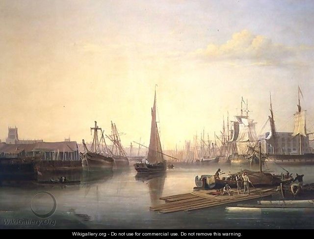 Bristol Harbour, 1836 - Joseph Walter