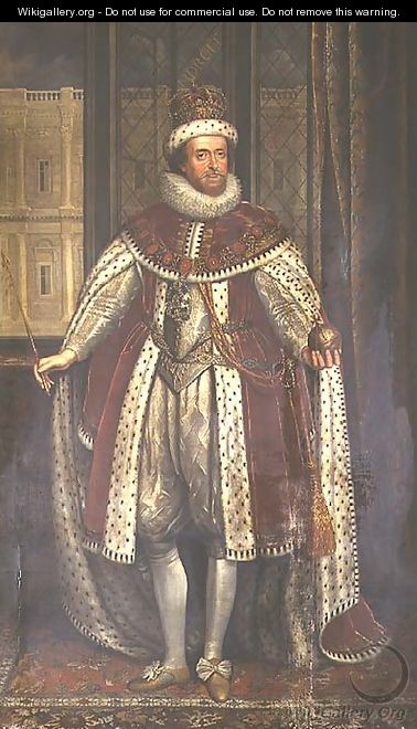 King James I and VI of Scotland - John Whitehead Walton