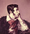 Portrait of Adam Bernard Mickiewicz (1798-1855) - Walenty Wankowicz