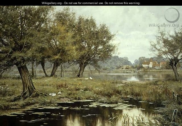Old Willows, Abinger Hammer - Edward Wilkins Waite