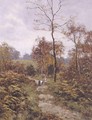 A Woodland Path in Autumn, 1918 - Edward Wilkins Waite