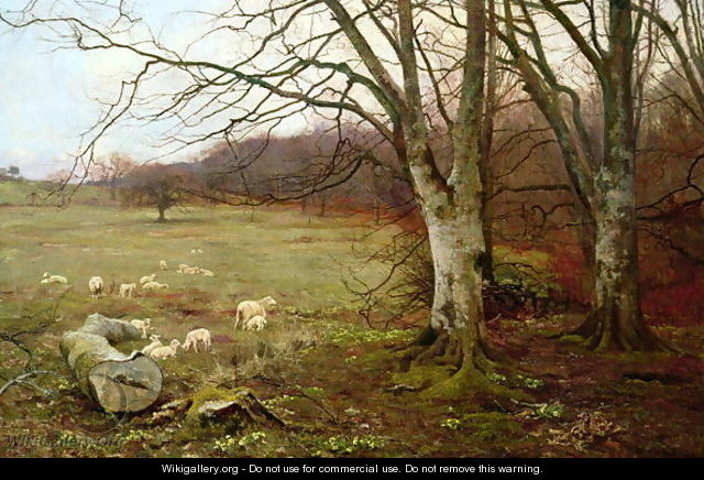 Gentle Spring, 1889 - Edward Wilkins Waite