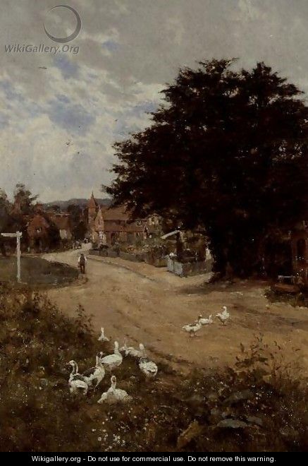 Abinger Hammer, Surrey - Edward Wilkins Waite