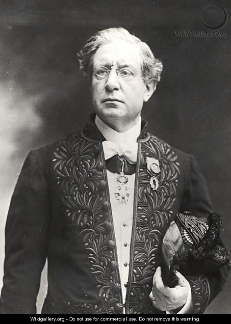 Portrait of Benjamin Constant (1845-1902) in academic costume - Stanislaus Walery