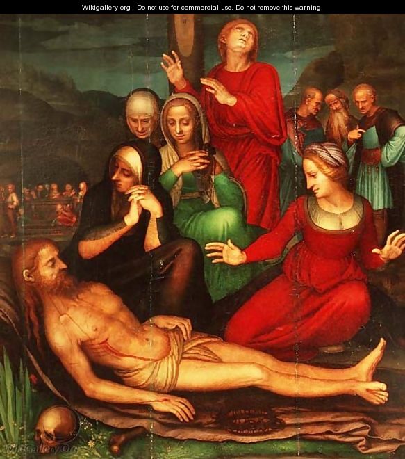 The Dead Christ - Fernando Yanez De la Almedina