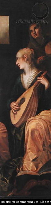 Lute player, 1609 2 - Roelof van Zyll