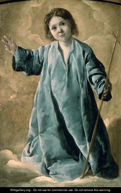 The Infant Christ - Francisco De Zurbaran
