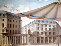 Design for decorating the Place de lOdeon for a revolutionary fete, 1790 - Charles de Wailly