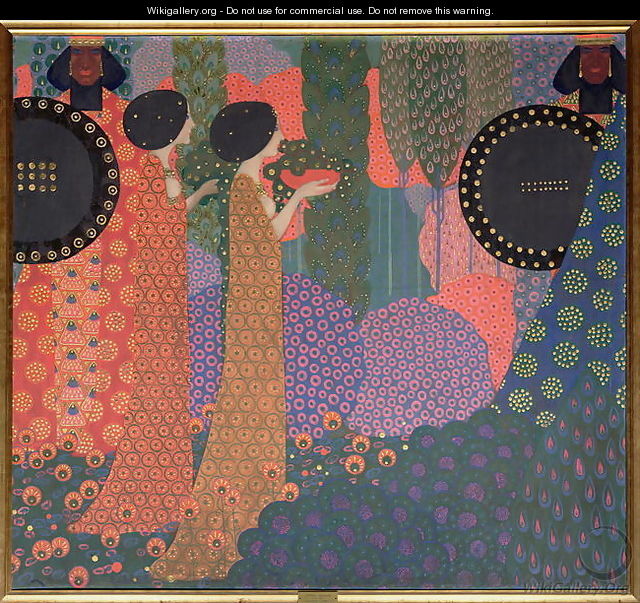 The thousand and one nights of the princesses and warriors - Vittorio Zecchin