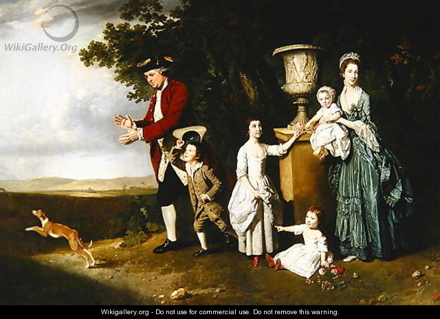 The Woodley Family - Johann Zoffany
