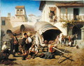 Posada San Rafael, Cordoba, c.1861 - Achille Zo