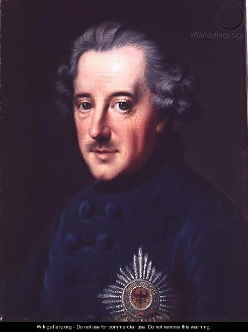 Frederick II the Great (1712-86) - Johann Georg Ziesenis
