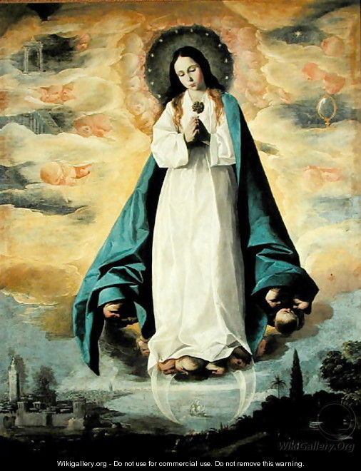 The Immaculate Conception - Francisco De Zurbaran