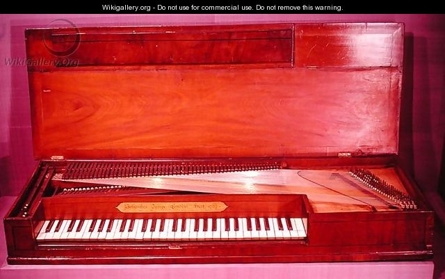Square piano, 1767 - Johan Christoph Zumpe