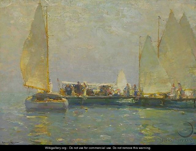 Summer Sailing - Walter Granville-Smith