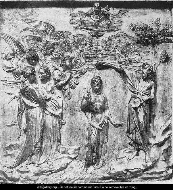 The Baptism of Christ - Lorenzo Ghiberti