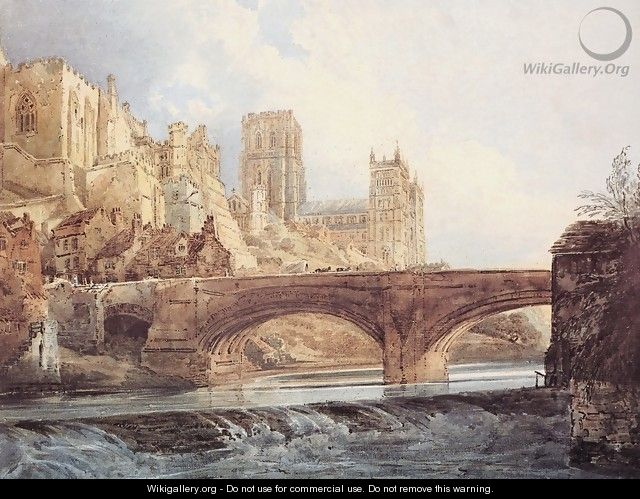 Durham Cathedral and Castle I - Thomas Girtin