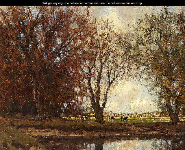 A View Of The Vordense Beek - Arnold Marc Gorter