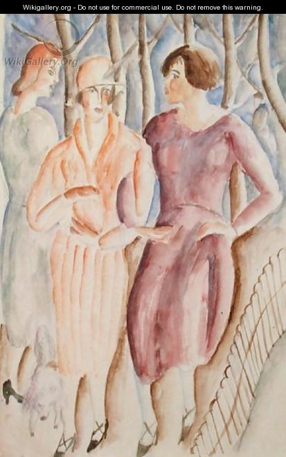 French Girls, c.1926 - Christopher Wood