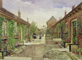 Skinners' Alms Houses, Mile End Road, Stepney, 1883 - John Crowther