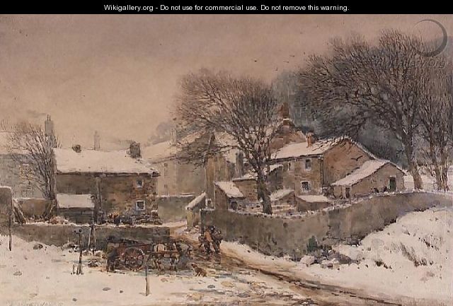 Heysham in Winter - William Woodhouse