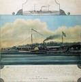 Hudson River Steamboat Clermont, 1858 - Richard Varick De Witt