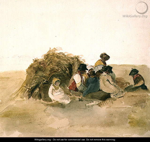 Harvesters Resting - Peter de Wint