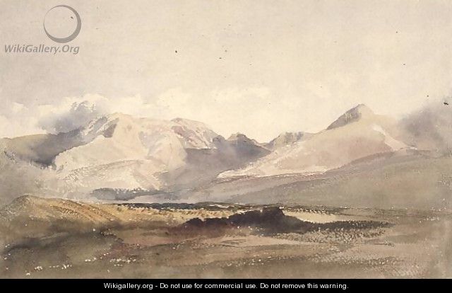 Mountain scene, Westmorland - Peter de Wint