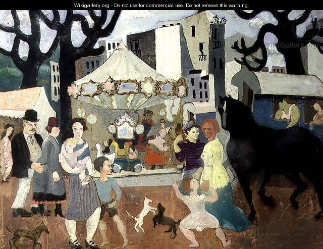 Fair at Neuilly, 1923-24 - Christopher Wood