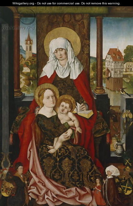 St. Anne, before 1510 - Michael Wolgemut