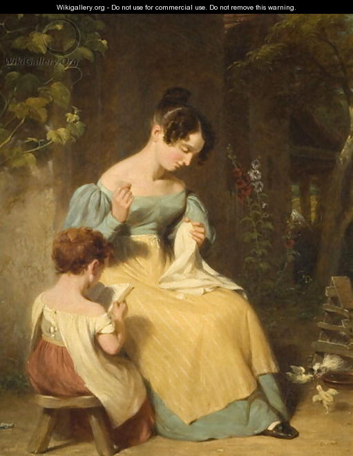 The Lesson - William Frederick Witherington