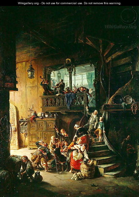 Hostelry Life, 1865 - August Levin von Wille