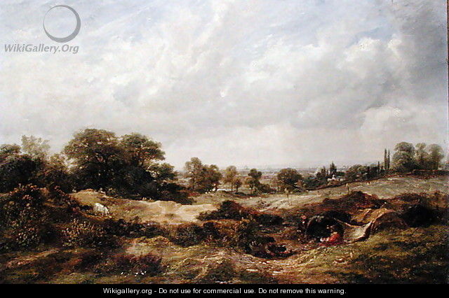 Study from Nature, Hampstead Heath, 184 - George Barrell Willcock