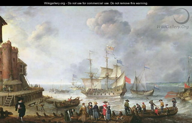 Ships Arriving in a Port - Adam Willaerts