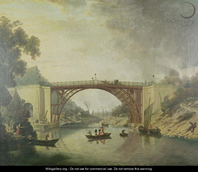 View of the Iron Bridge, 1780 - William Williams
