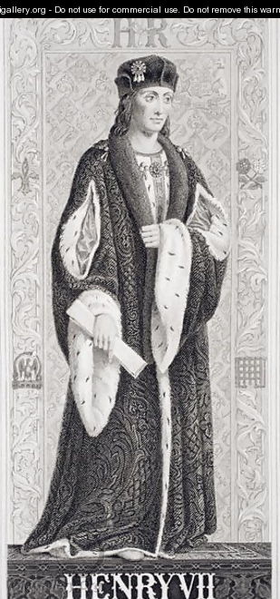 Henry VII (1537-53) from Illustrations of English and Scottish History Volume I - (after) Williams, J.L.