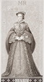 Queen Mary (1516-58) from Illustrations of English and Scottish History Volume I - (after) Williams, J.L.