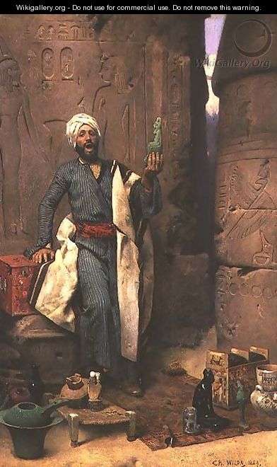 The Antique Seller - Charles Wilda