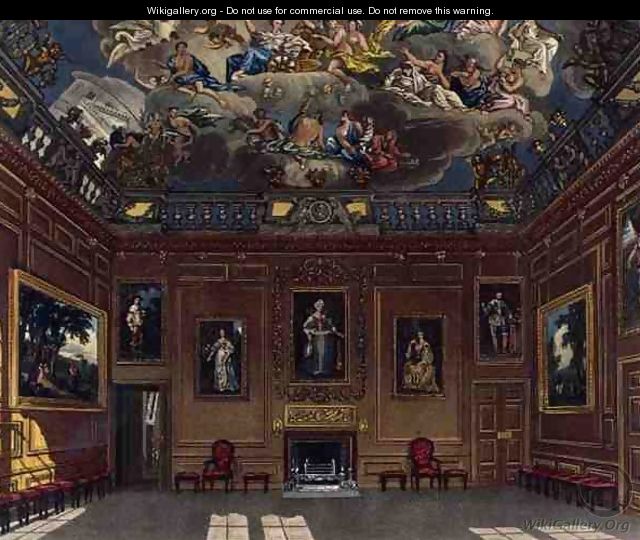 The Queens Audience Chamber, Windsor Castle, from 