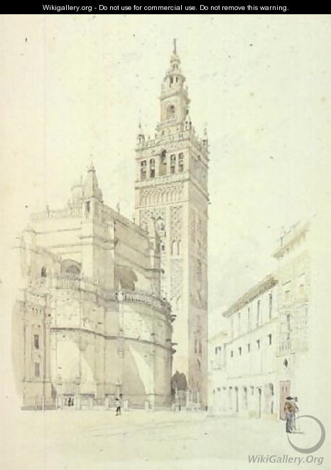 The Giralda, Seville, c.1846 - Canon G. F. Weston