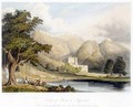 The Fortress of Bowrie in Rajpootana, drawn by Captain Charles Auber of the Quarter Master General's Department in Ceylon, from Volume I of 'Scenery, Costumes and Architecture', engraved by Charles Bentley (1806-54) pub. by Smith, Elder and Company, 1826 - William Westall