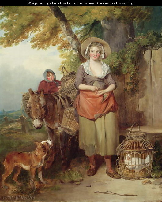 The Return from Market, 1786 - Francis Wheatley