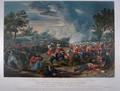The 31st Regiment, Sir Harry Smiths Division advancing to the charge at the Battle of Moodkee 18th December 1845, published by Rudolph Ackermann, 18th June 1848 - Major G.F. White