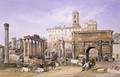 Campo Vaccino in Rome, 1844 - Thomas Hartley Cromek